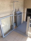 Ascendor PLV9 Løfteplattform for vertikale løft Kapasitet 225 kg Maks 140cm løftehøyde.