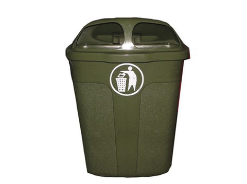 Avfallsbeholder grønn 60 l