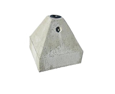 Betongfundament pyramideformet 175kg Ramper.no