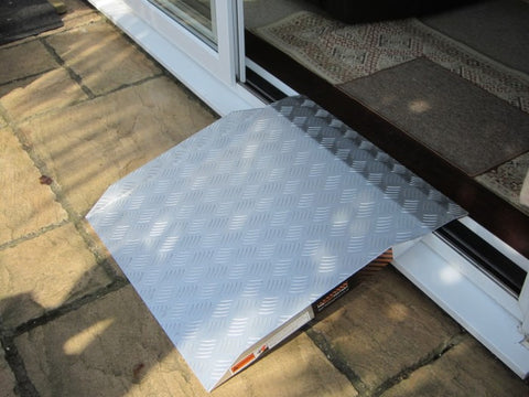 Terskelrampe aluminium Standard - Ramper.no