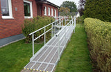 Rullestolrampe Feal systemrampe Aluminium 90 cm bred