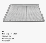 Rullestolrampe Feal systemrampe Aluminium 130 cm bred