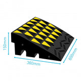 Fortausrampe gummi 150mm - Ramper.no