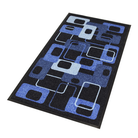 Entrematte Déco Design, Modern 70's Blue
