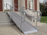 Modulrampe aluminium, sammenleggbar - Ramper.no