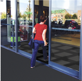 RubberFlex XL Modulsystem Tekstil, 50x50cm, 23mm - Ramper.no