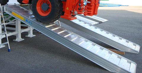 Kjøreramper DEF181-500MM, Heavy Loads, Inntil 5,0m, Maks 12,9 tonn