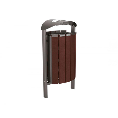 Silaos® Avfallsbeholder i resirkulert plast, 50 l