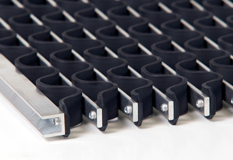 Openwell lamellmatte, 18mm, Gummi - Ramper.no